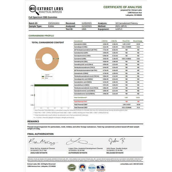 Potent Blue Raspberry Gummies CBD + THC - 1000mg
