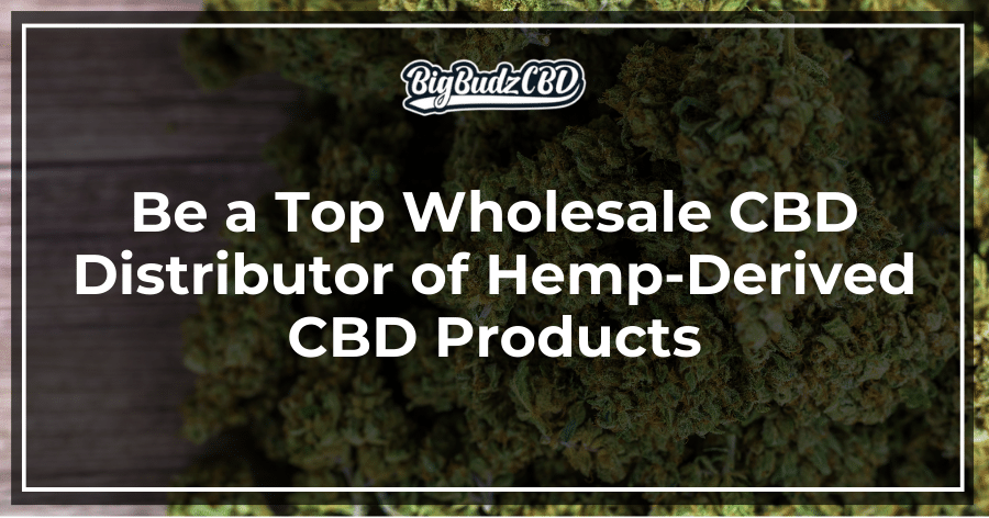 Be a Top Wholesale CBD Distributor of Hemp-Derived CBD Products