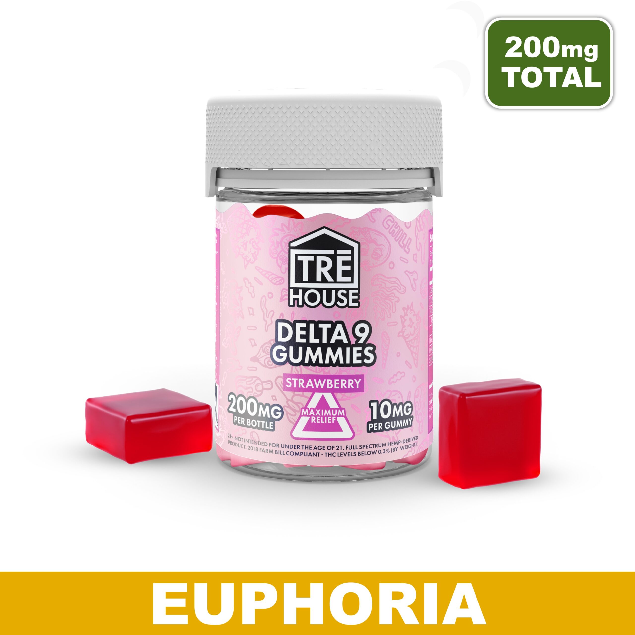 Delta 9 Strawberry Gummies for sale online